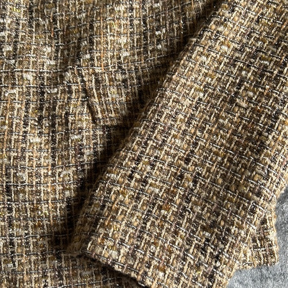 Talbots Women’s Gold Jacket Size 8 - Picture 4 of 4